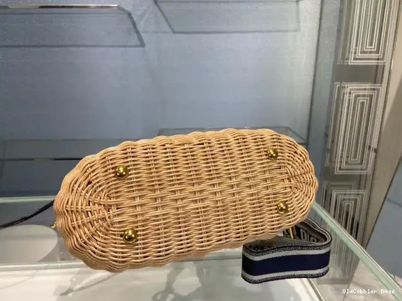 OldCobbler Bags DIRO BASKET BAG WICKER 0503